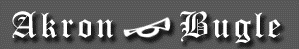The Akron Bugle Logo 