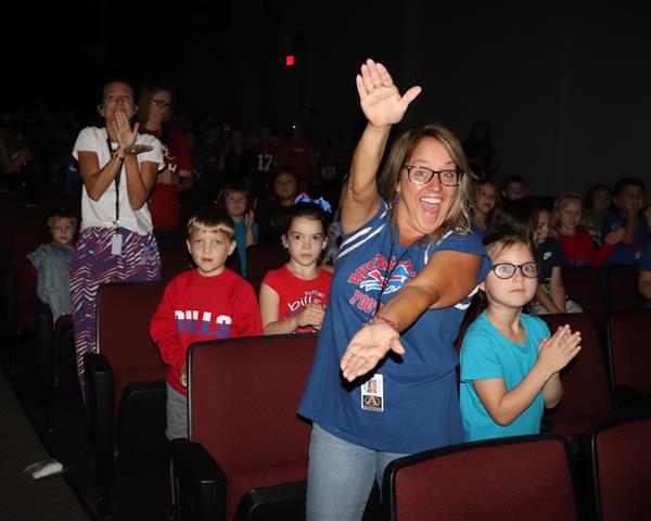 Mrs. Knapp & Mrs. Junke doing the \