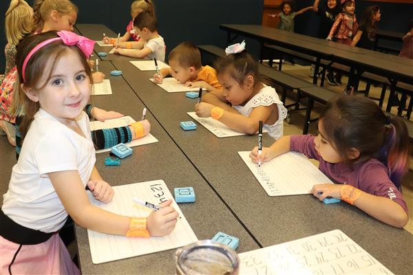 How many numbers can you write in 50 seconds?