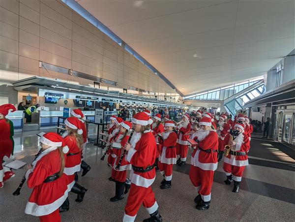 Band at Buffalo-Niagara International Airport