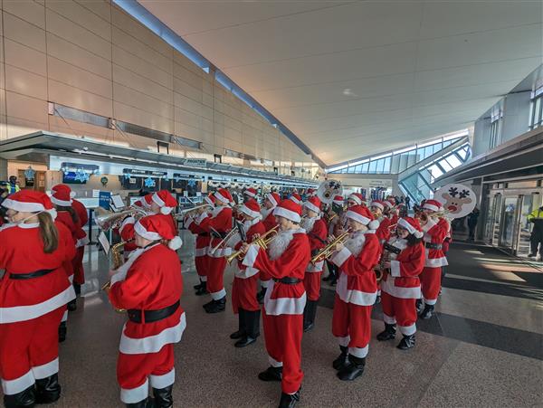Band at Buffalo-Niagara International Airport