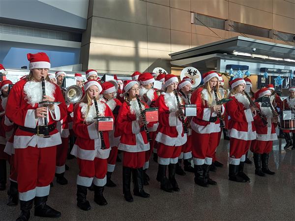 Band at Buffalo-Niagara International Airport
