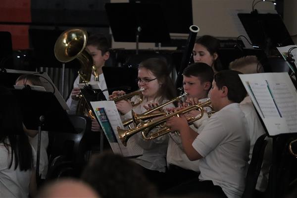MS trumpet players