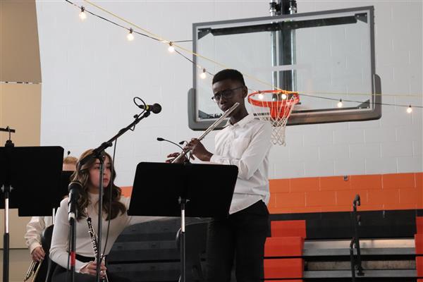 MS Jazz Band flute soloist