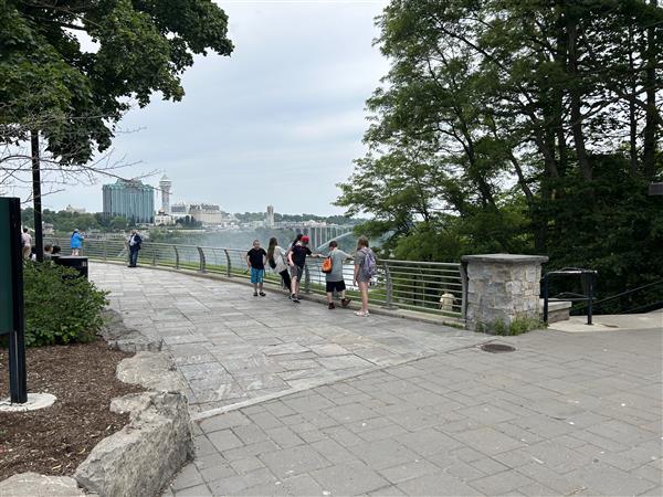 View from the bridge