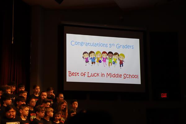 Farewell to Grade 5