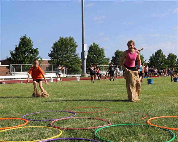 sack race relay