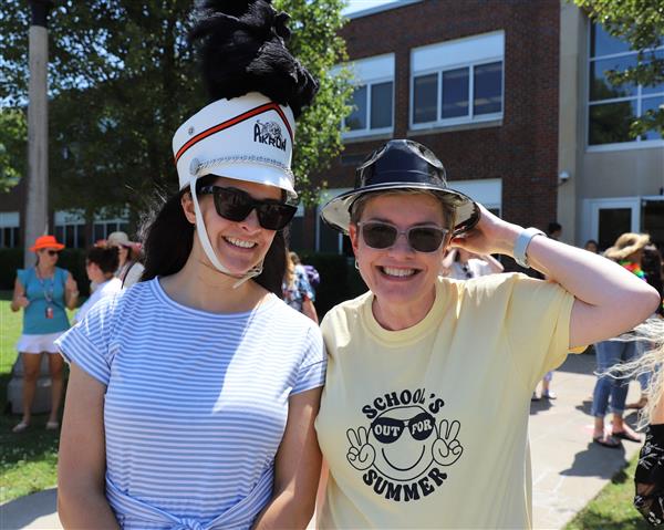 Mrs. Howell and Mrs. Stachowiak